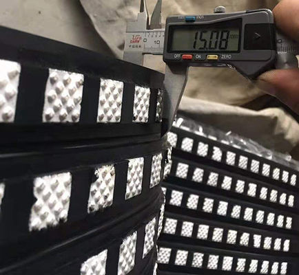 12mm 15mm Conveyor Drum Pulley Ceramic Lagging