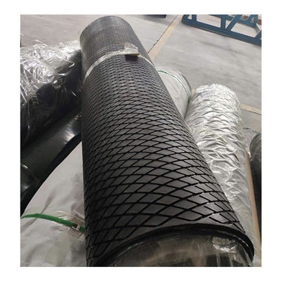 Diamond Grooved Rubber Pulley Lagging