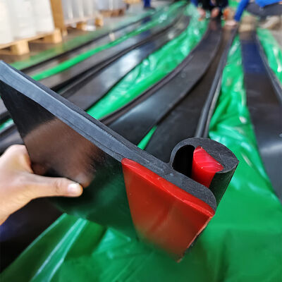 Polyurethane Rubber Double Lips Conveyor Skirt Board