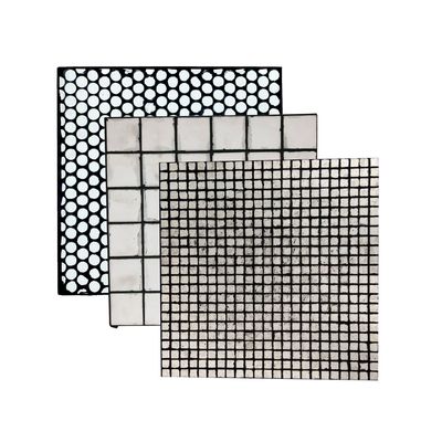 High Impact Resistance Ceramic Wear Liner Customized For Mining Chute